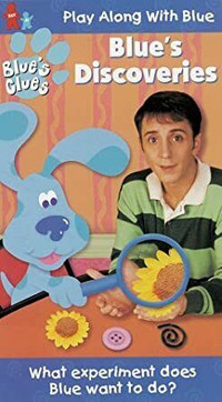 Blue's  Clues: Blue's Discoveries-  VHS tape