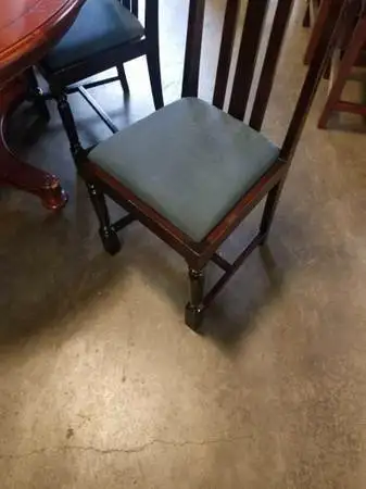 SIX DINING ROOM CHAIRS - EXCELLENT CONDITION, View more