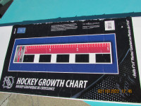 Hockey growth chart for children
