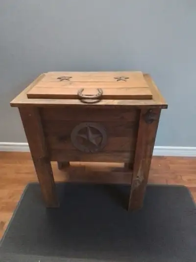 Wooden cooler, View more