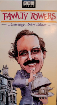 VHS - Mr toads wild ride and Fawlty Towers