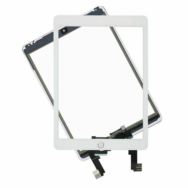 Écran tactile OEM Digitizer pour iPad Air 2 A1566 A1567 blanc dans iPad et tablettes  à Sherbrooke - Image 2
