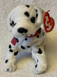 Ty RESCUE 911 Dalmatian Beanie Baby Dog