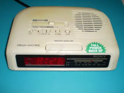 Sony ICF-C25 Dream Machine Clock Radio AM/FM Alarm, View more