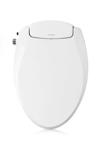Brand New Brondell Swash Ecoseat Non-Electric Bidet Toilet Seat, White - Dual Nozzle System, Ambient...
