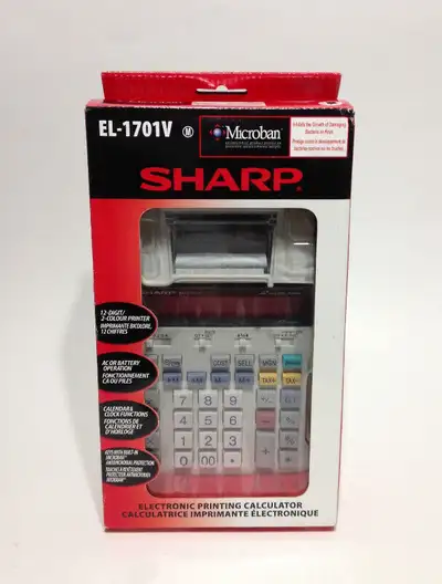 Sharp Electronic Printing Calculator ~ New in Box, View more