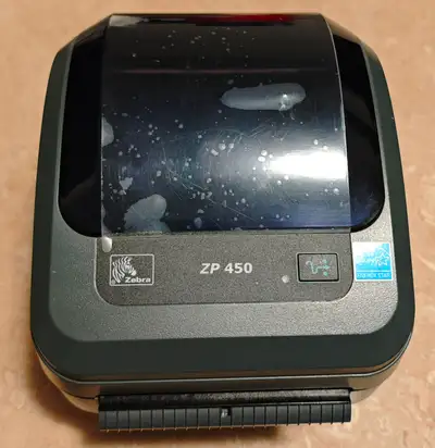 ZEBRA ZP 450 Label Thermal Bar Code Monochrome Printer ZP450, View more