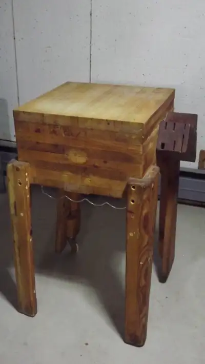 Bloc de boucher - Étal, View more