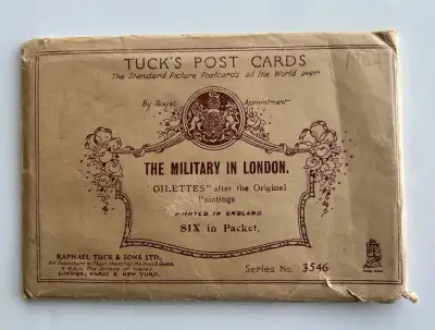 A set of 6 vintage Raphael Tuck & Sons postcards, View more