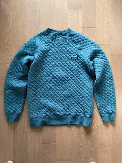 Hi folks, I'm selling a quilted style sweater from L.L. Bean as it's too small for me. Please do not...