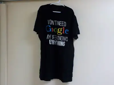 Spiderman And Funny Google T Shirts Size Medium, View more