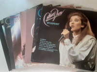 DISQUES VINYLES VINTAGES DE CELINE DION