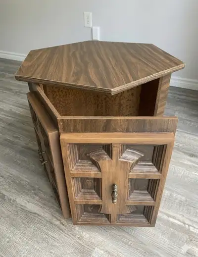 Wood Side Table, View more