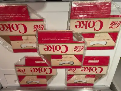 Vintage Coca Cola Cartons  5 available $30 each, View more