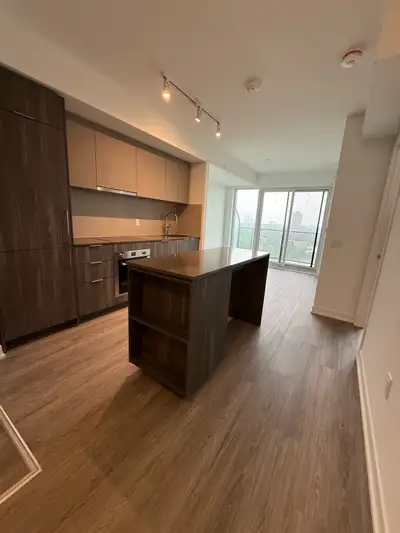 Brand New 1 Bedroom + Den Condo For Rent at Metro Park - 25 St. Dennis Dr, North York! Modern finish...