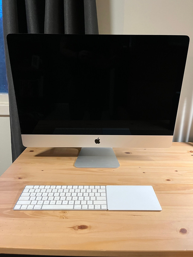 Apple iMac Retina 5k, 27 inch, 2019 in Desktop Computers in Ottawa - Image 3