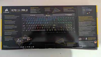 Corsair K70 RGB MK.2 Mechanical Gaming Keyboard - $70, View more