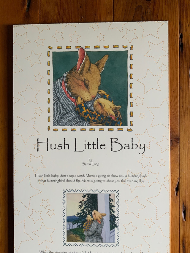 Mounted Poster “Hush Little Baby” in Home Décor & Accents in Chatham-Kent - Image 3