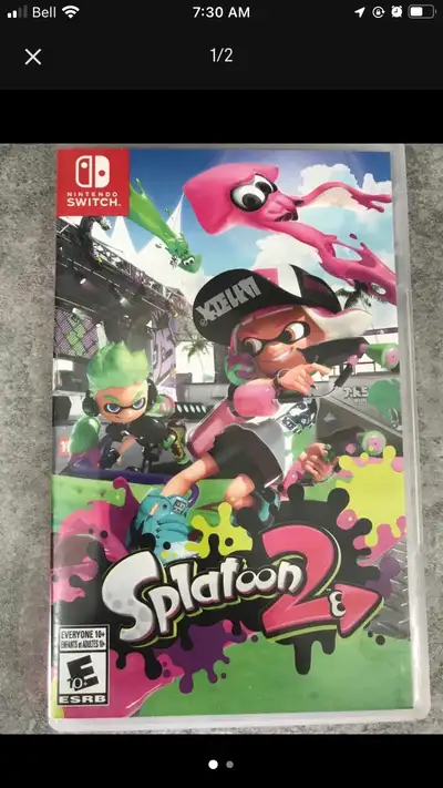 Splatoon 2 Works perfect Pick up beside White Oaks Mall