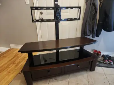 TV stand with mount, View more
