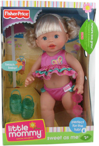 Little Mommyl Beach Doll &  Step 2 Patches the Rocking Horse.