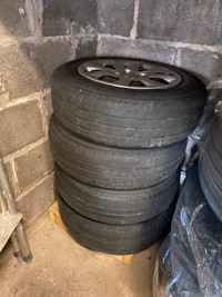 Used Tires and Steel Rims