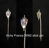 French WW2 Stick Pin (Shipping Available)