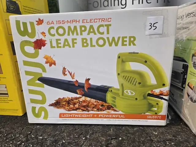 Sunjoe Compact Leaf Blower