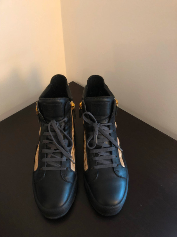 Giuseppe Zanotti Men's Kriss Leather Sneakers, Size 44 EU in Men's Shoes in City of Toronto - Image 3