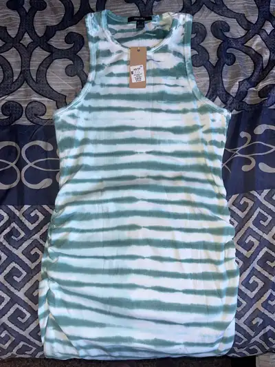 Ribbed/cinched dress , View more