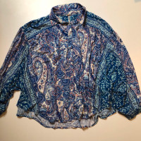 Free People Womens Blouse Large