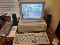 Amiga 2000 toaster accelerator loaded.