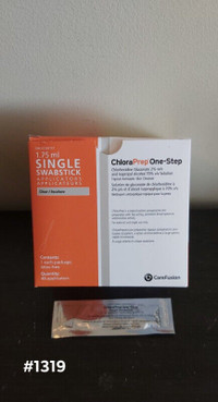 NEW The ChloraPrep antiseptic skin cleanser swabsticks