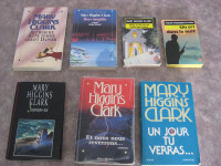 Livres Lot de 7X - Mary Higgins Clark