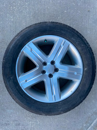 Subaru Michelin Defender All Season 225/55R17 4 tires & wheels