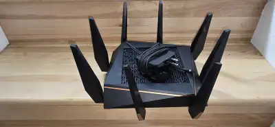 Rog Rapture Tri-Band Gaming Router ASUS GT-AC5300, View more