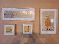 Pictures in frames 
