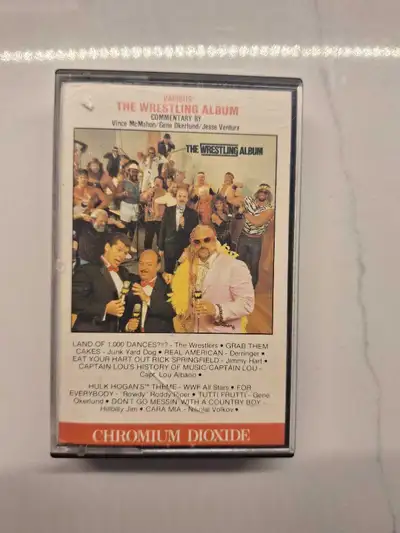 1985 "The Wrestling Album " cassette , View more