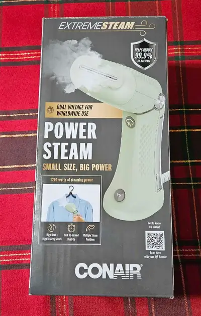 Fabric and Clothes Steamer NEW, View more