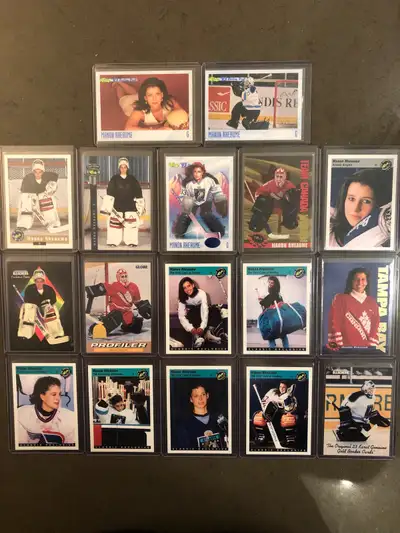 Manon Rheaume Hockey Cards $5.00 Per Card Please Inquire If Interested Please check out my other lis...