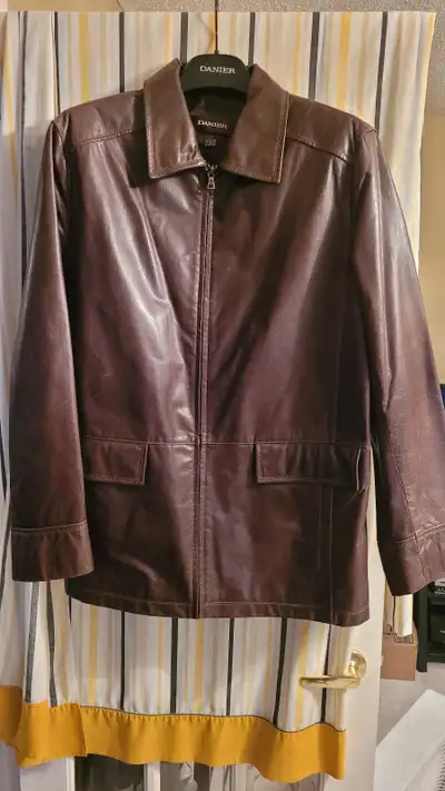 Danier Leather Jacket Size L, View more