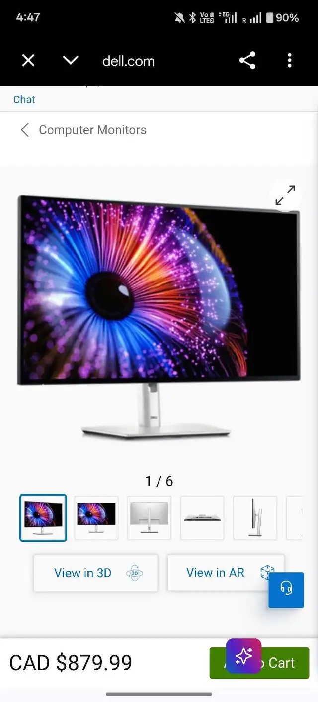 Dell UltraSharp 27” Thunderbolt™ Hub Monitor in Monitors in Kitchener / Waterloo - Image 2