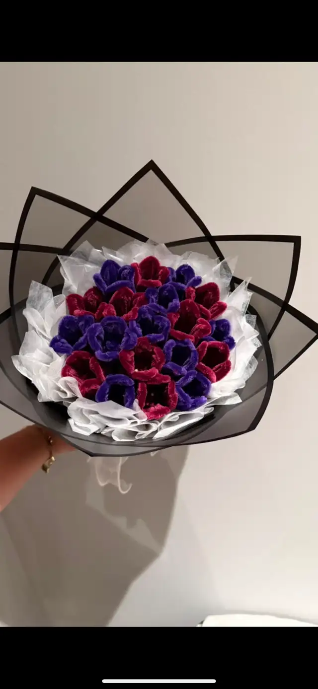 Velvet Flower Bouquet