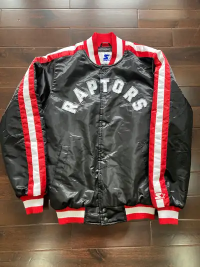 toronto raptors nba starter varsity jacket, View more