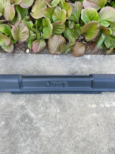 Jeep TJ /Wrangler OEM Front Frame overlay/filler. Fits 97- 2006, came off a 2003 TJ Sport Has slight...