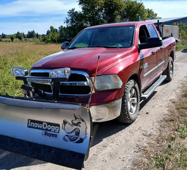 Dodge RAM with Plow