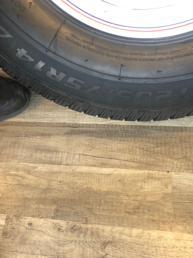 NEW Trailer Tire+Rim Combo ST205/75R14 in Tires & Rims in Cambridge - Image 3