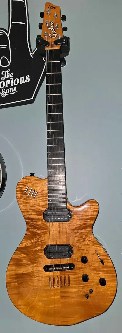Godin LGX Guitar and GR-55 Pedal, View more