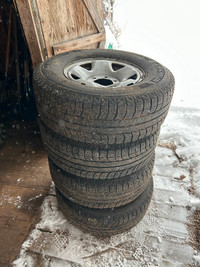 Toyota Tacoma 265/70R16 winter tires and rims $400