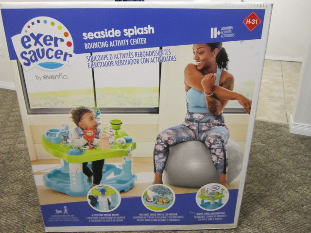 EVENFLO SEASIDE SPLASH EXER SAUCER in Playpens, Swings & Saucers in London